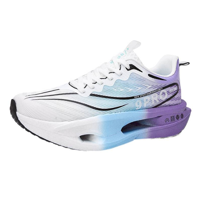 Nuevo conejo rojo de verano 9pro zapatos de corrida de placa de carbono padres-hijos red ligera zapatos deportivos amortiguadores zapatos de moda de pareja en vivo