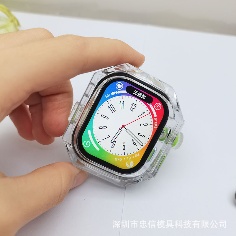 Aplicable a Apple watc8 ultra 8se reloj protector Shell-caja de reloj popular con embalaje