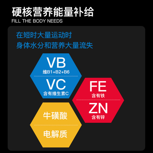 Wholesale Euaxin Sports Nutrition Effervescent Tablets with 0 Sugar Electrolyte Water Effervescent Tablets for Vitamin Replacement