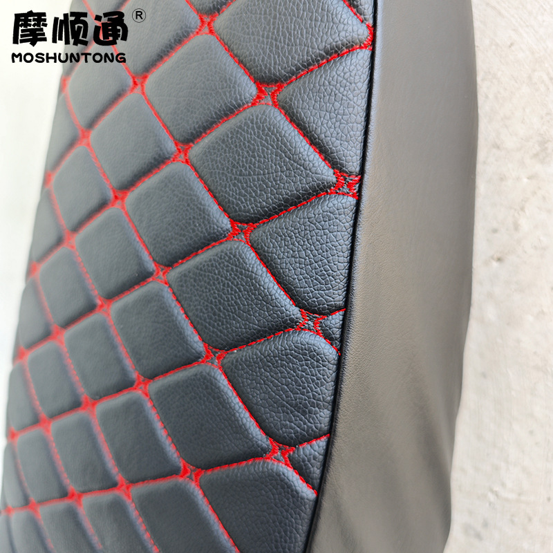 Neutral Haojue 110 Curved Beam Motorcycle Sun Protection Seat Cushion Cover Xiyang Suzuki Waterproof Leather Thickeneded Seat Cover
