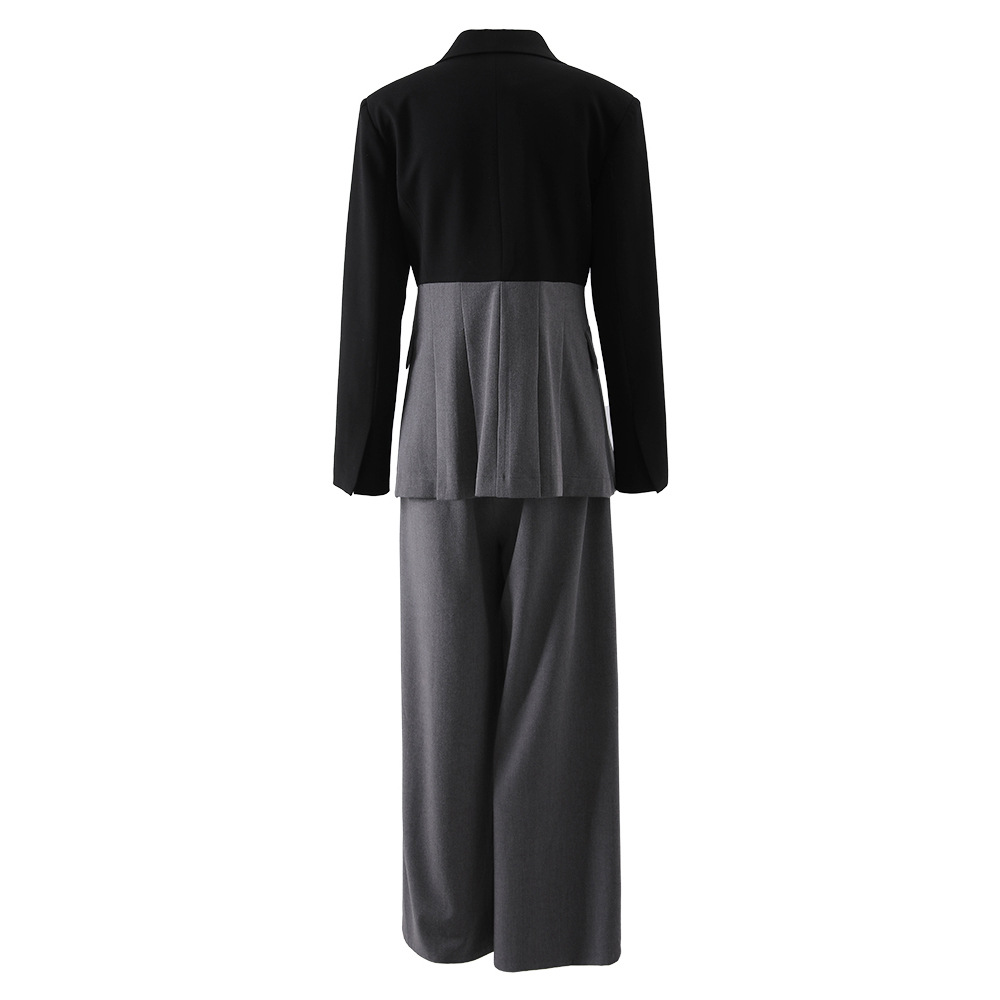 Women's Pant Suit Two Piece Professional Set For Commuting Style_voghion.com