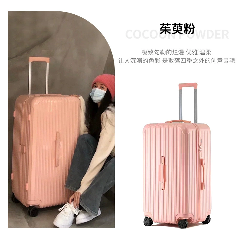 Suitcase large universal, spacious hard-shell spinner, 4-wheel, multiple colors (25–31 inches)