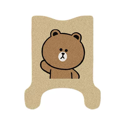 meter 25-h/d battery car waterproof – Electric vehicle foot mat - yadi-m25-dh-brown-bear