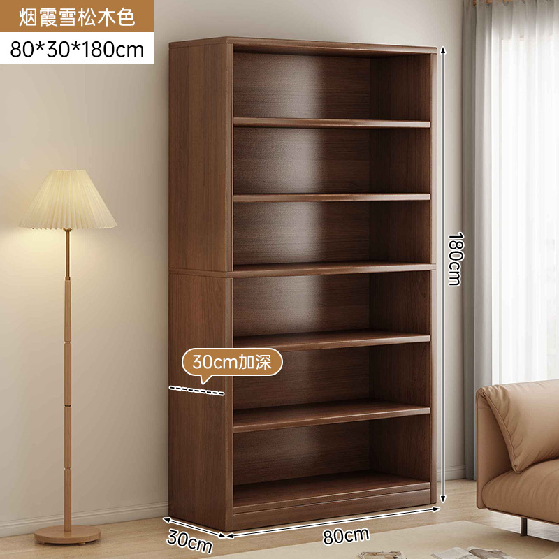 Estante de libros Estante de almacenamiento del dormitorio contra la pared piso sala de estar Gabinete de visualización doméstico Gabinete de borde de hendidura Estante de almacenamiento de libros de estudiantes