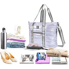 Z 900 Women Tote Bag Quilted Puffer Work Shoulder Bag with