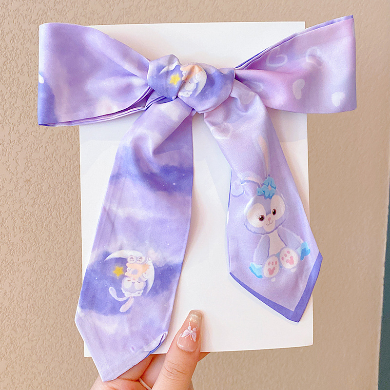 Фиолетовая повязка на голову Star Dew