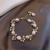 Brand fashionable bracelet from pearl, simple and elegant design