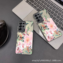 牡丹适用三星S25/S23ULTRA手机壳外贸GalaxyS24plus保护套s21fe