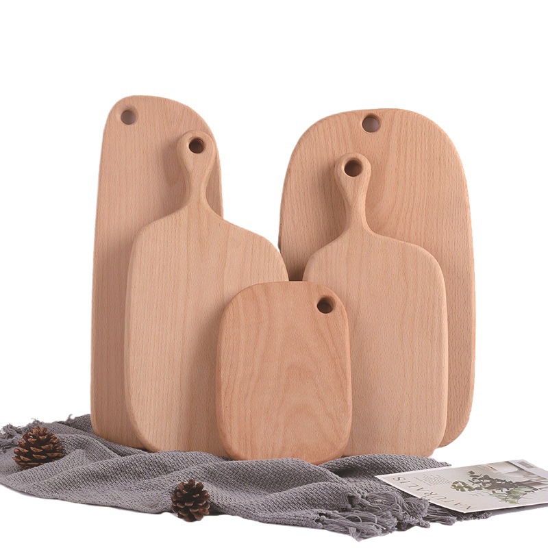 Haya tabla de cortar tablero de pan hogar tabla de cortar restaurante comida occidental tablero en stock japonés sushi pizza bandeja madera maciza