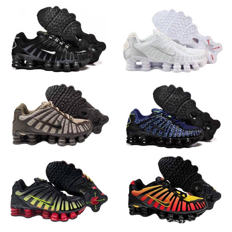 Putian shoes Shox TL pillar running shoes 13-pillar men's and women's couple running shoes height-increasing cushioning sports casual shoes Putian shoes Shox TL pillar running shoes 13-pillar men's and women's couple running shoes height-increasing cushioning sports casual shoes