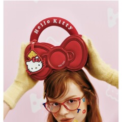 TOUTOU新款helloKitty凯蒂猫蝴蝶结饼干包哈喽kt手提单肩斜挎女包