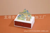 2024 календарь трехмерный дизайн ящик для хранения календарь утренний и утренний календарь заводской культурный и креативный 3D календарь мультфильм Креатив