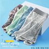 man Borneol Underwear Boxer printing Middle-waisted ventilation Thin section Four shorts shorts wholesale