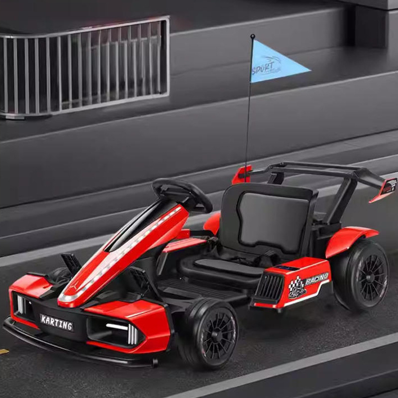 Bedochi №1 go-karting, bolalar uchun to'rt g'ildirakli elektr avtomobil, drift, 4845 dvigatel, 24V 14 akkumulyatorli avtomobil, dropshipping mavjud.