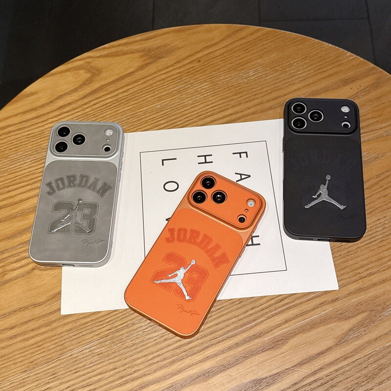 Basketball star Jordan-themed trendy phone case for Apple 17 Pro Max, iPhone 16, 14, cross-border hot-selling basketball case