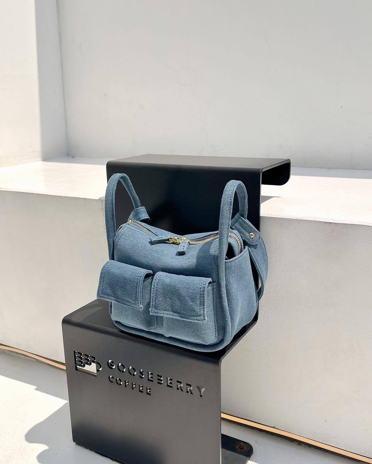 JEANS Denim bolso de las mujeres 2023 nueva lona hombro crossbody bolsa Amazon Venta caliente bolsa de suministro directo de fábrica