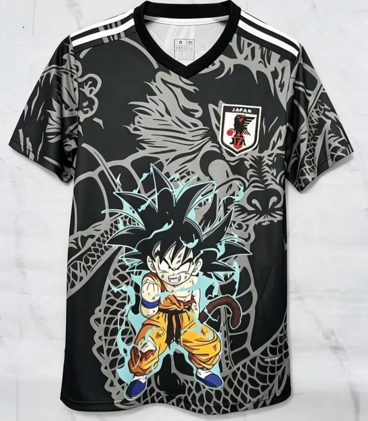 25-26 Nueva camiseta de anime de camiseta japonesa One Piece Samurai Sakura Dragon Ball Uniforme de fútbol transfronterizo de edición especial