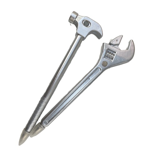 Creative and Funny Design Tools Ballpoint Pen Weird Stationery Cute Writing Pen Wrench Pen Plastic BH390