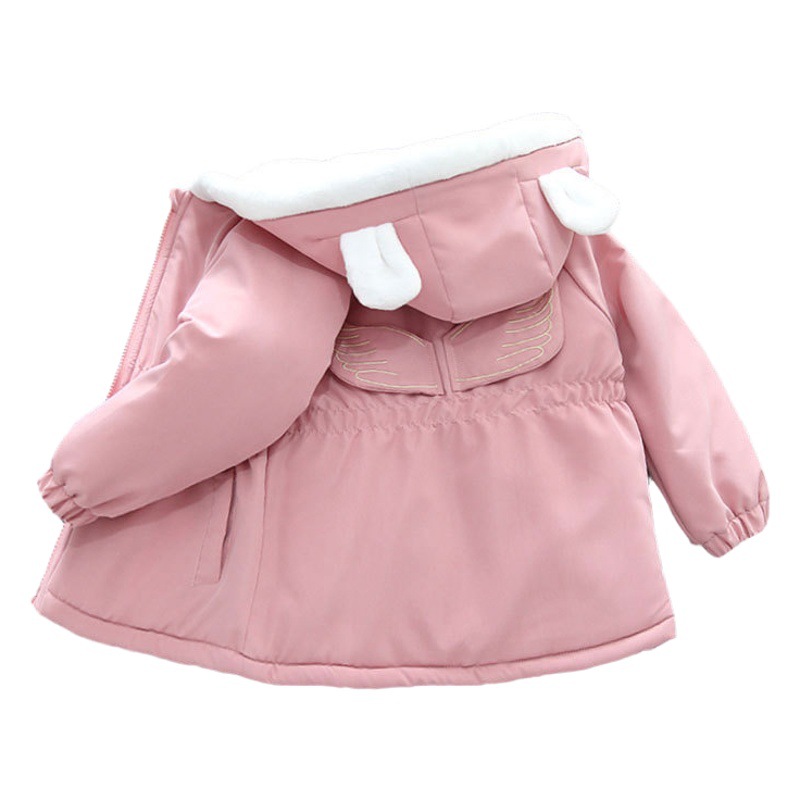 Chaqueta de lana para niñas Otoño e Invierno 2023 ropa de parka de invierno para niños nuevos hombres chaqueta engrosada de invierno para niños mayores moda