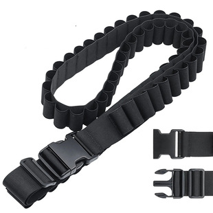 Outdoor Sports 50-Hole Shotgun Belt Tactical 12g Bullet Belt Cs Field Hunting Shooting Shotgun Storage Belt