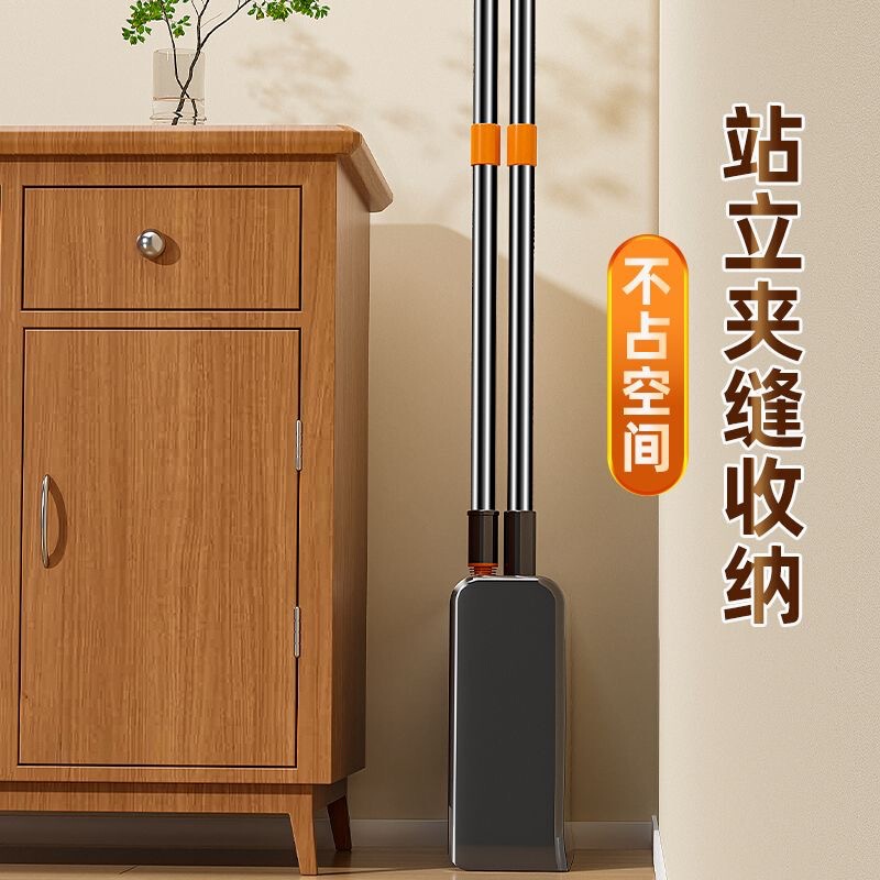 2025 新しい折りたたみほうきちりとりセット組み合わせ家庭用厚みのあるクリーニングツールノンスティックヘアゴミスクレーパー|undefined