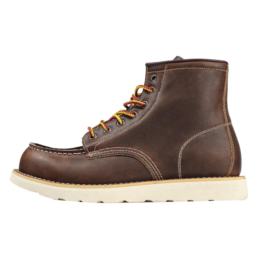 American 875 Martin Boots Men's Retro Mark Head Workwear Boots Rhubarb Boots Crazy Horse Leather Men's Boots Ami Khaji Men's Shoes