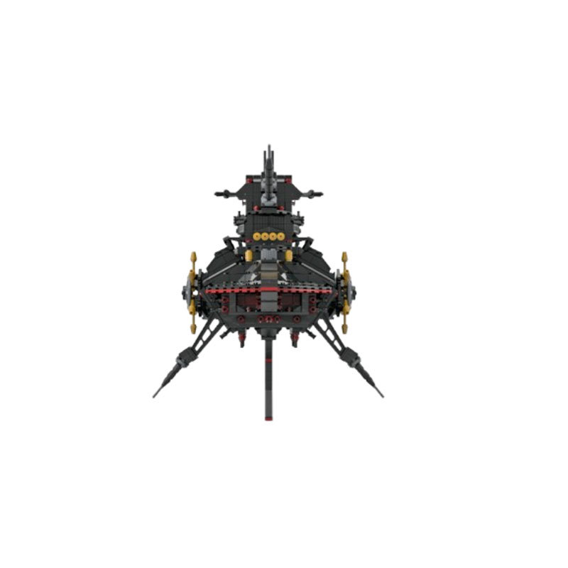 Building Block Space Battleship Diy Construction Model Toy_voghion.com