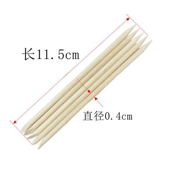 Universal cotton swabs for manicure