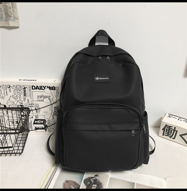 Schoolbag Korean Version Of The Large-capacity Travel Simple Backpack New Fashion Student Backpack display picture 26