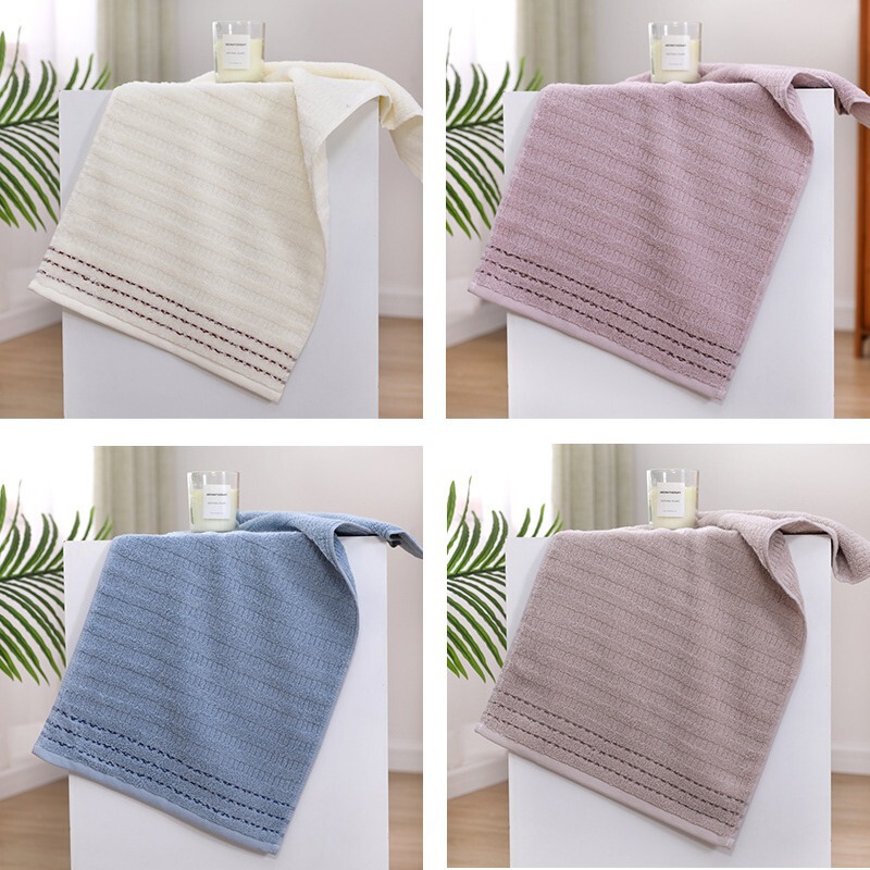 Pure Cotton Towel Bath Towel Custom Thickeneded Gift Logo Change Packaging Wholesale