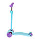 Foreign trade scooter children's scooter 2 years old 3 years old 6-12 years old LED flash three four wheel twist children's scooter