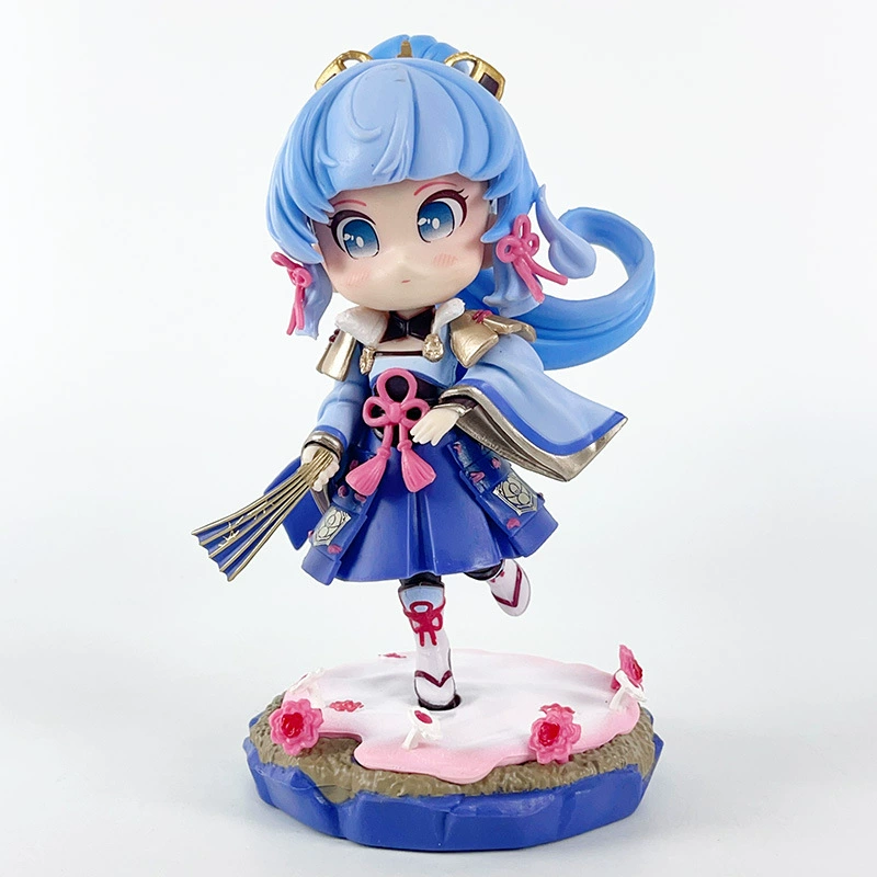Аниме-фигура (Genshin Impact) Гэнью, Яе Шэнзи, Walnut — чиби PVC раскрашенная, цветная упаковка