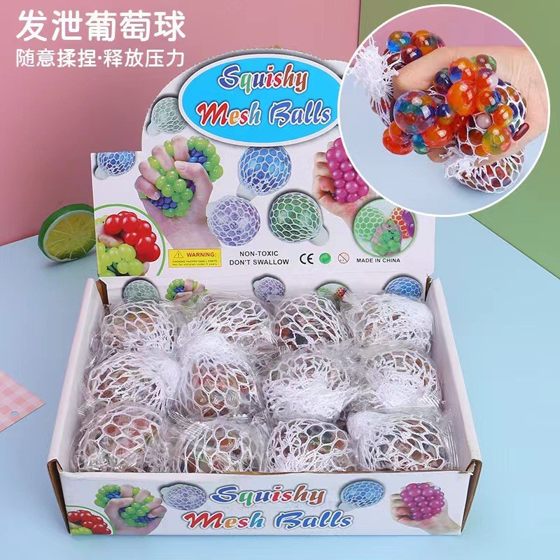 Bollos de descompresión de simulación transfronteriza, hojaldre de yema de huevo fluido, ventile, hamburguesa, taza de ardilla, descompresión, rebote lento, pellizco