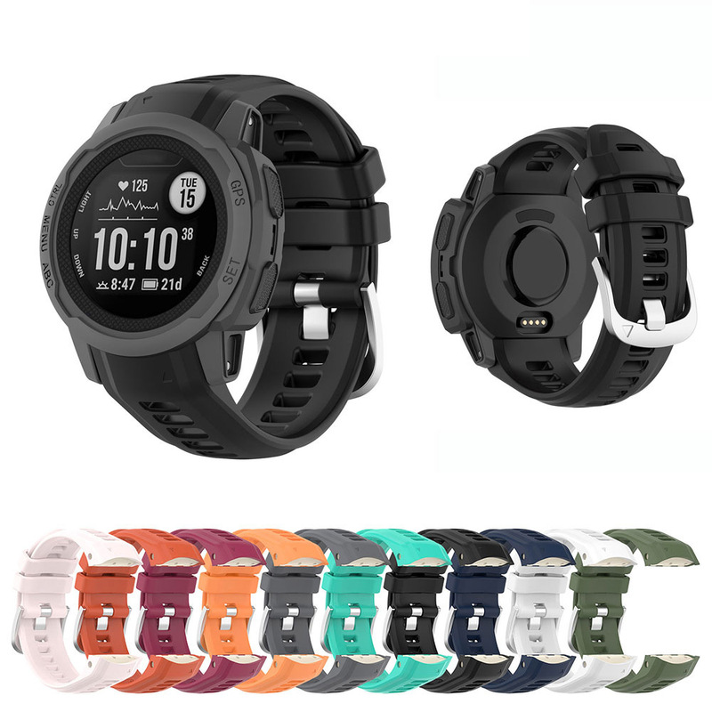 For Garmin instinct 2S Silicone Strap Jiaming Instinct 2S Official Replacement Strap Wristband