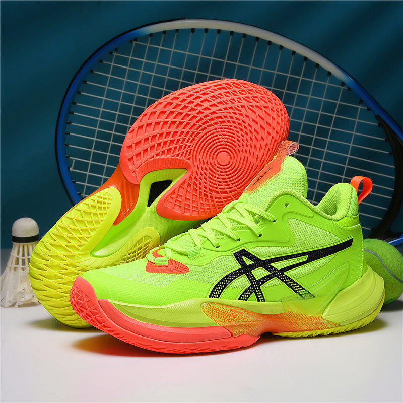 Giày tennis thể thao unisex cổ thấp, mũi tròn, đế bằng, thân lưới thoáng khí, kiểu mới — X19 màu xanh lá cây, X19 màu đen, X19 trắng xanh