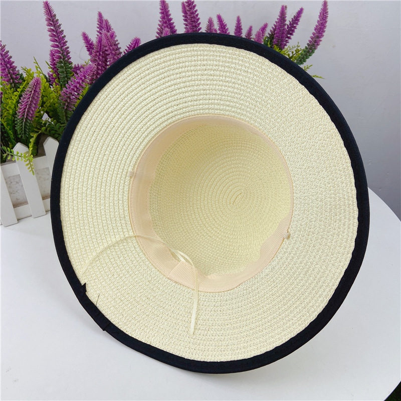 Women's Spring And Summer Fashion Beach Foldable Casual Face-covering Grass Hat display picture 4