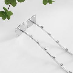 槽板掛鈎五珠七珠萬用板卡槽掛鈎槽板卡方管掛鈎衣服服裝內衣掛鈎