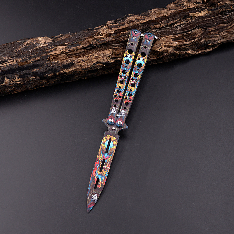 이중 뾰족한 사자 유령 머리(두꺼운 버전)