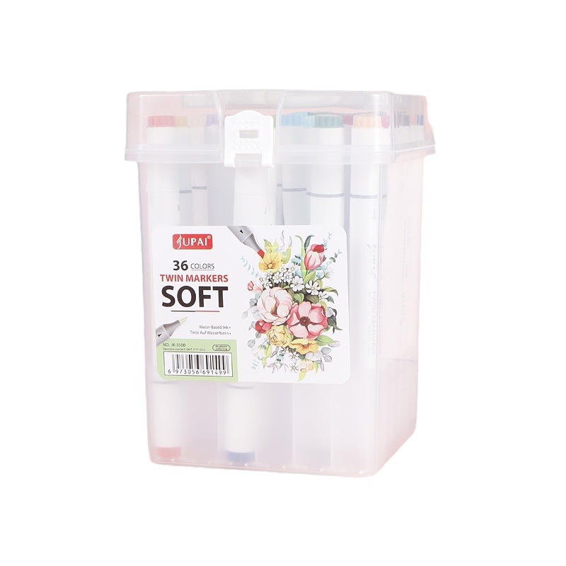 Marcador transfronterizo 80 traje de color pintura de doble cabeza marcador de color pincel de pintura a base de agua recomendar pluma de graffiti de arte