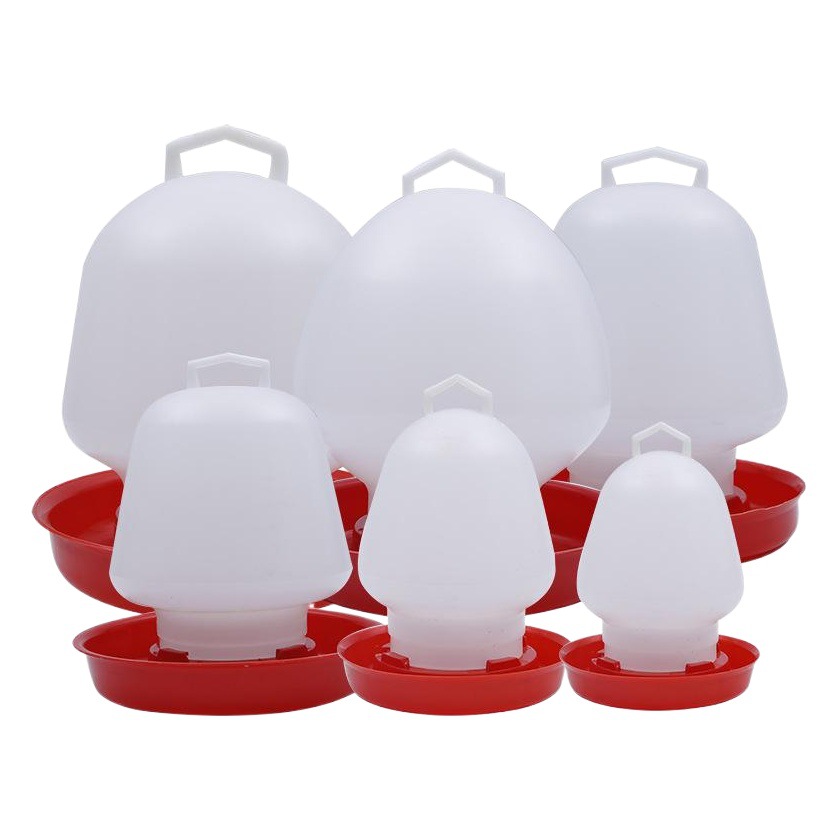 Dispensador de agua redondo para hervidor de pollo para Pato y ganso