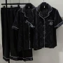短袖薄款夏季冰丝家居服