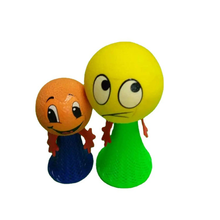 Пульсирующая белая игрушка для прыжков