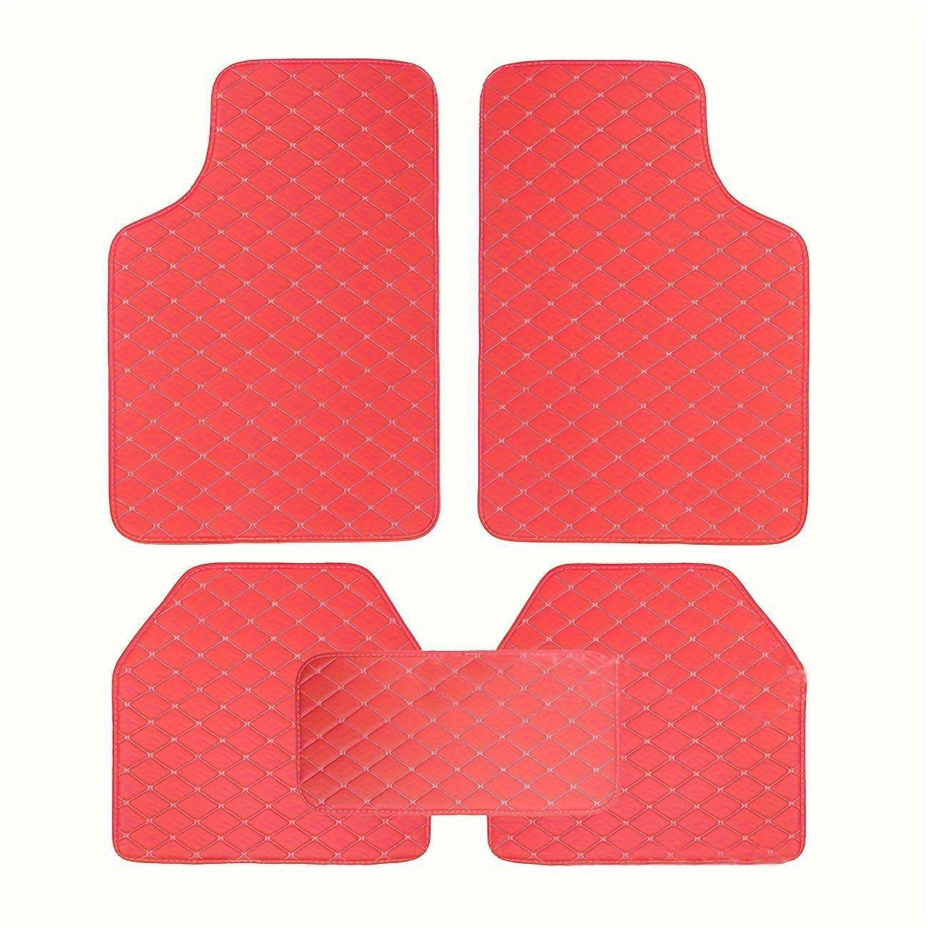 Cross-border best-selling universal car floor mats 5-piece set, waterproof, non-slip, durable leather, suitable for all seasons