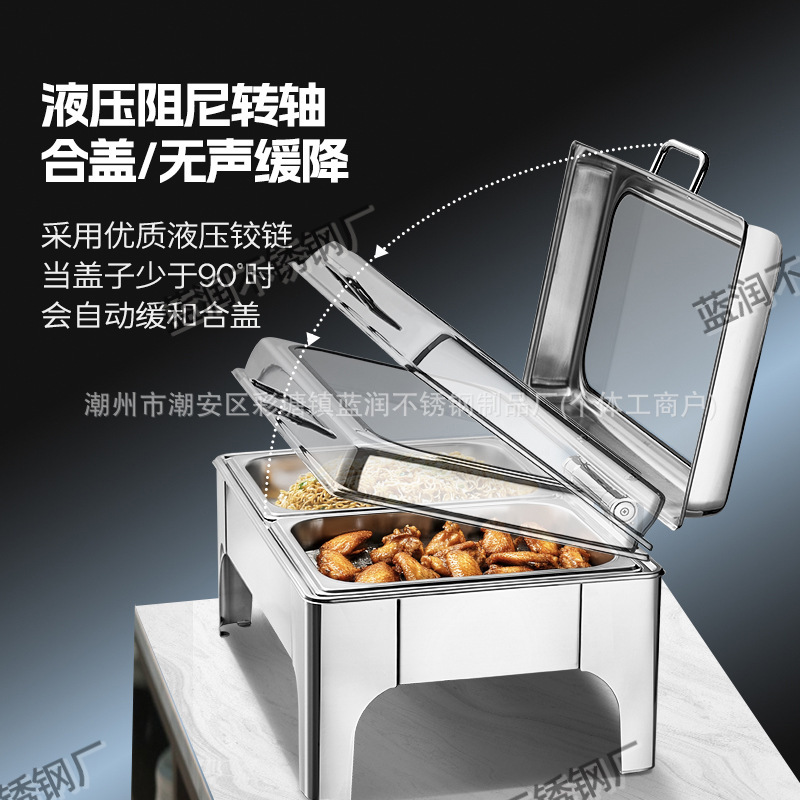 不锈钢自助餐炉布菲炉餐厅酒店婚庆餐炉Chafing Dish Food Warmer|undefined
