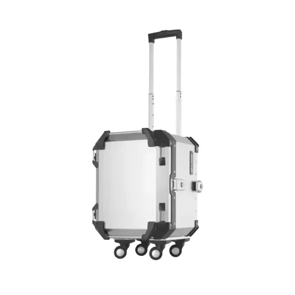 Manufacturer Wholesale New Model 55L Aluminum All-Metal Tail Box Detachable Motorcycle Luggage Box Multifunctional Electric Vehicle Tail Box