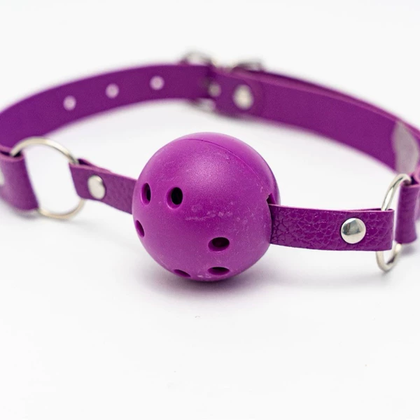 Purple mouth ball
