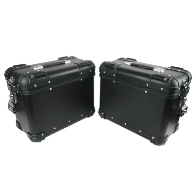 Motorcycle trunk Rounded Corner Side Box Motorcycle