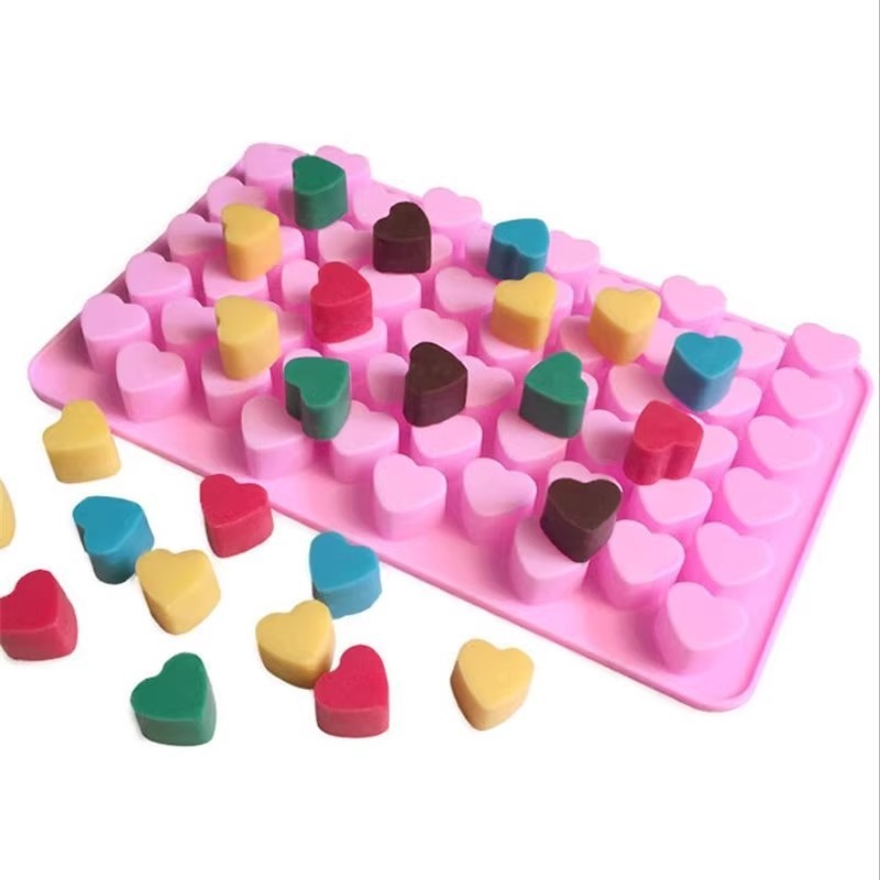 Cross-border hot love silicone ice mold summer hot DIY ice box ice mold chocolate mold wholesale_voghion.com