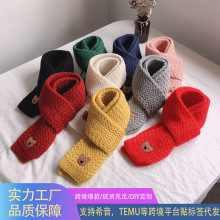 儿童围巾秋冬季宝宝围巾保暖男童女童婴儿围脖可爱韩版防风脖套潮