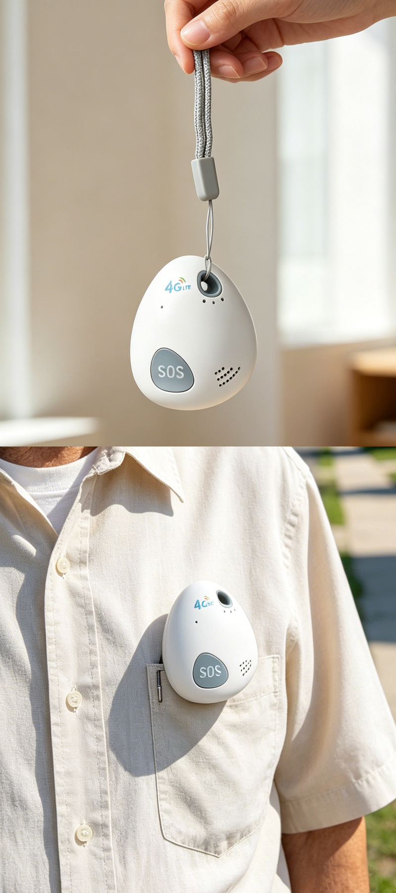Personnel Gps Locator for the Elderly and Kidsren, Home Anti-Theft and Anti-Lost Real-Time Positioning Digital Fence Positioning Artifact